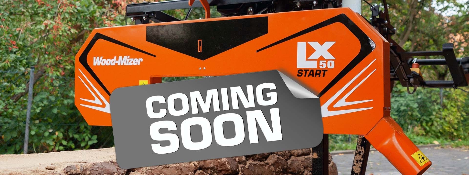 Нова пилорама LX50START стане найменшим верстатом у сімействі обладнання Wood-Mizer