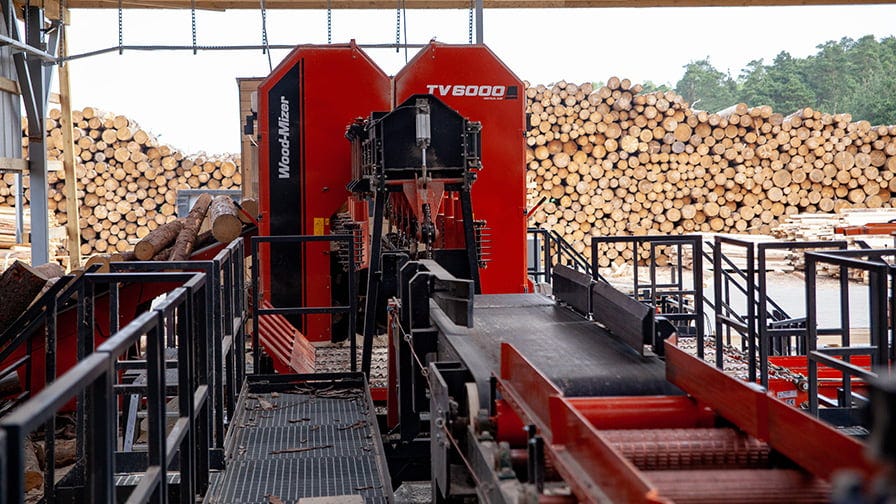 TITAN sawmilling line